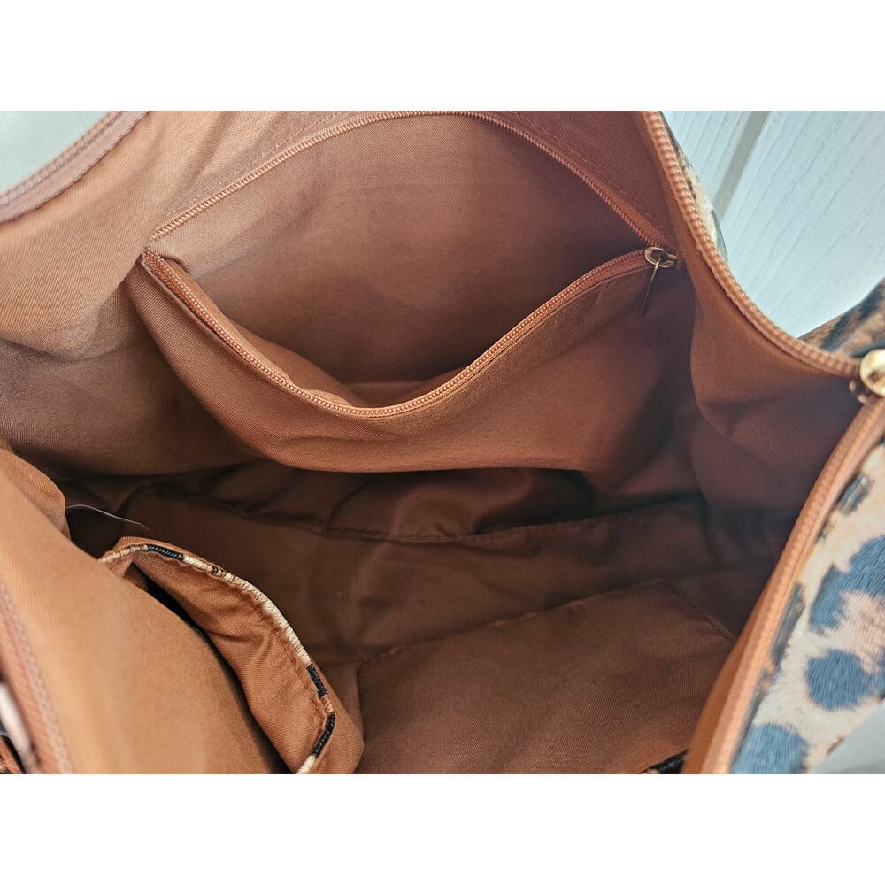 NEW 2 Piece Cheetah Print Purse & Crossbody Set - Picture 8 of 10